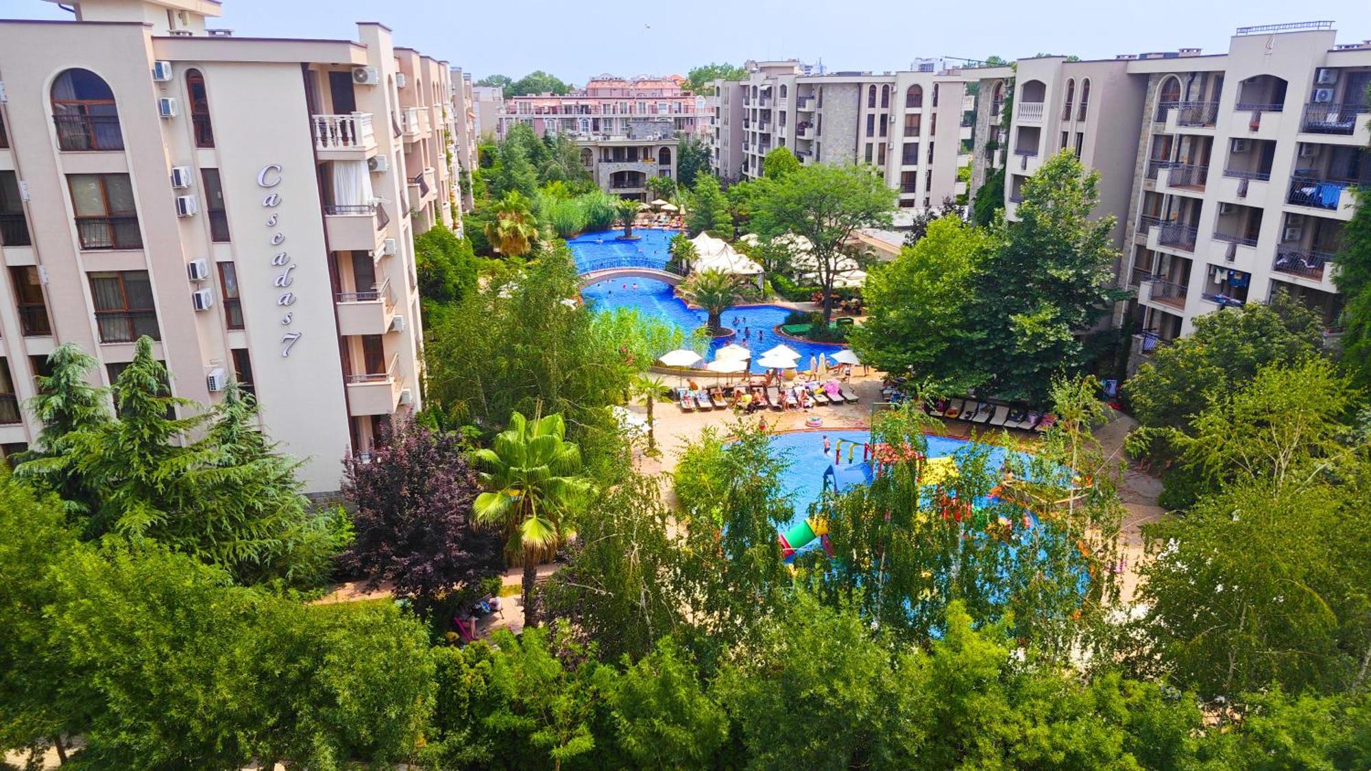 Attractive Family Apartment In Sunny Beach Cascadas Family Resort Exteriör bild