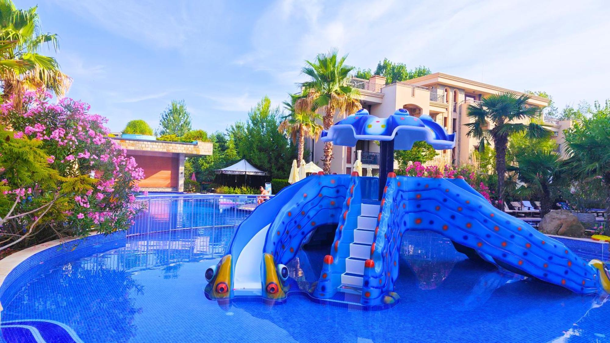 Attractive Family Apartment In Sunny Beach Cascadas Family Resort Exteriör bild