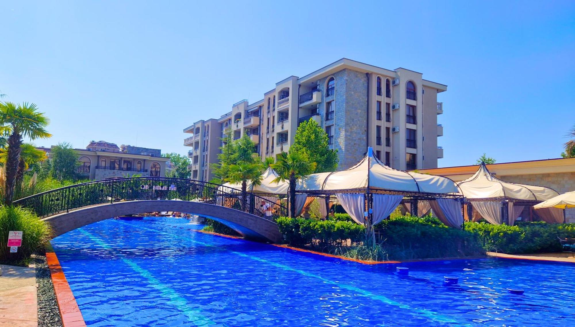 Attractive Family Apartment In Sunny Beach Cascadas Family Resort Exteriör bild