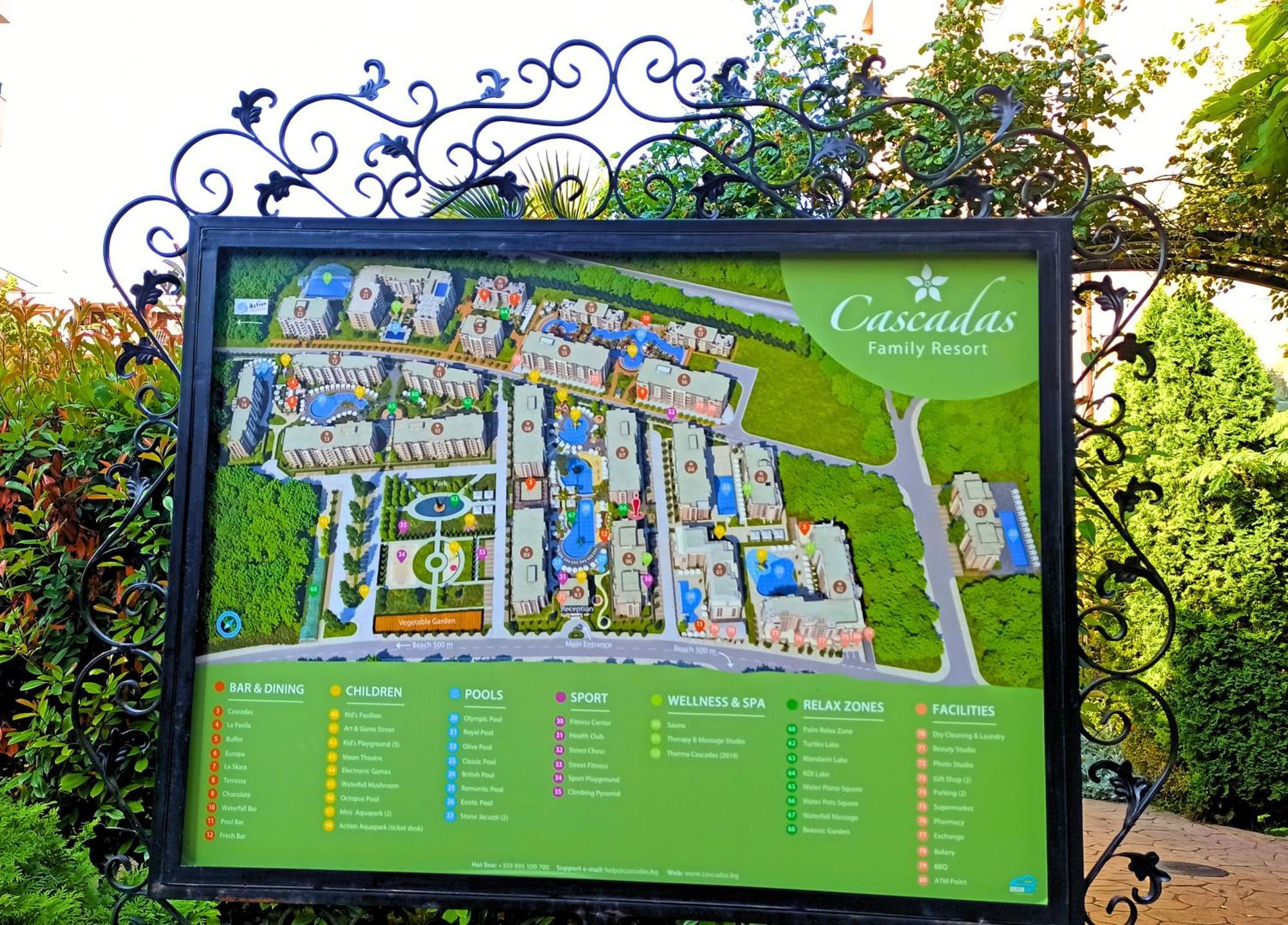 Attractive Family Apartment In Sunny Beach Cascadas Family Resort Exteriör bild